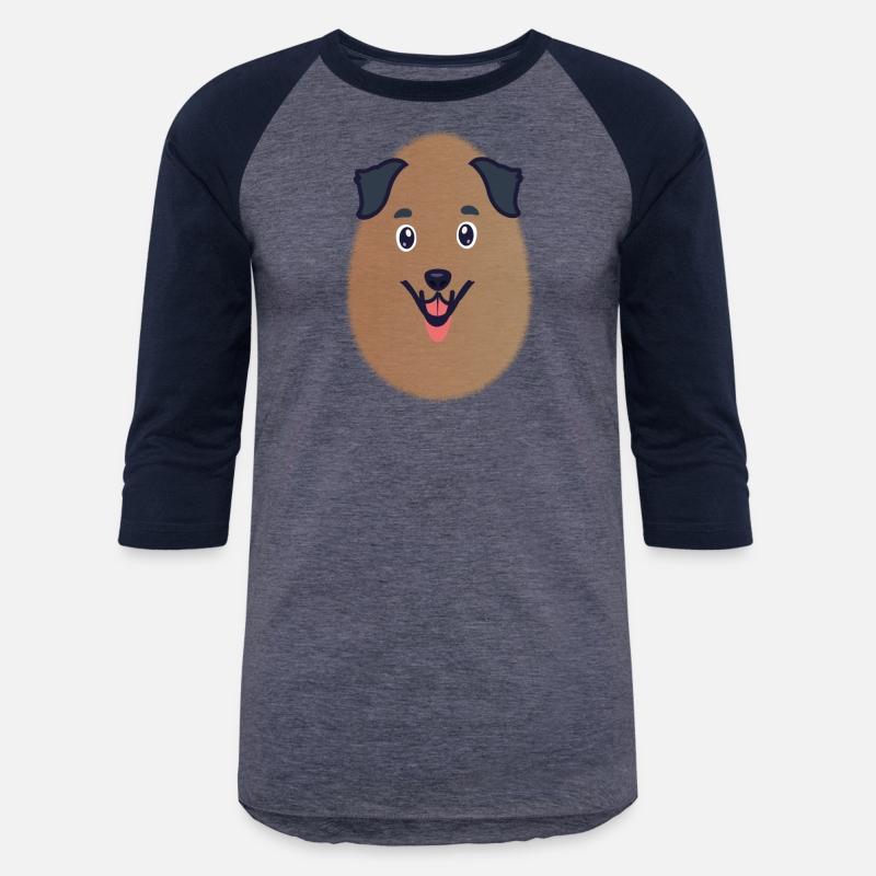 A dog in the egg - an egg merged with a cute puppy