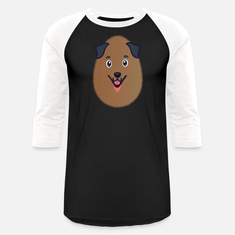 A dog in the egg - an egg merged with a cute puppy