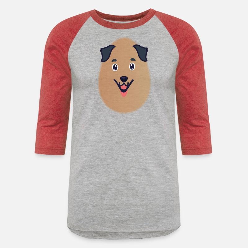 A dog in the egg - an egg merged with a cute puppy