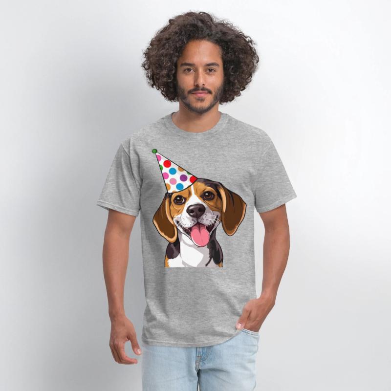 A happy dog celebrating in a dog club occasions