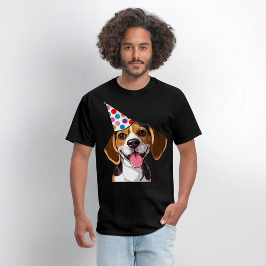 A happy dog celebrating in a dog club occasions