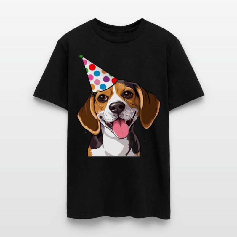 A happy dog celebrating in a dog club occasions