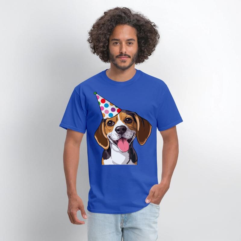 A happy dog celebrating in a dog club occasions