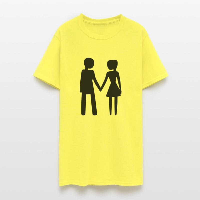 A person holding hands with another person.