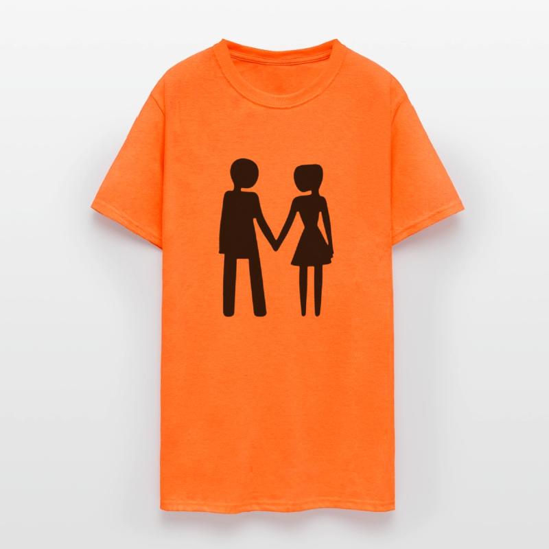 A person holding hands with another person.