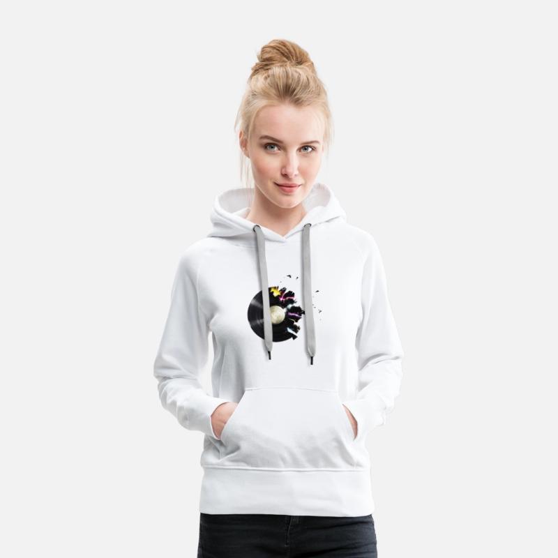 A record of vinyl pickup music