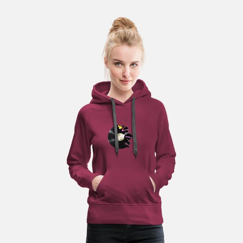 A record of vinyl pickup music