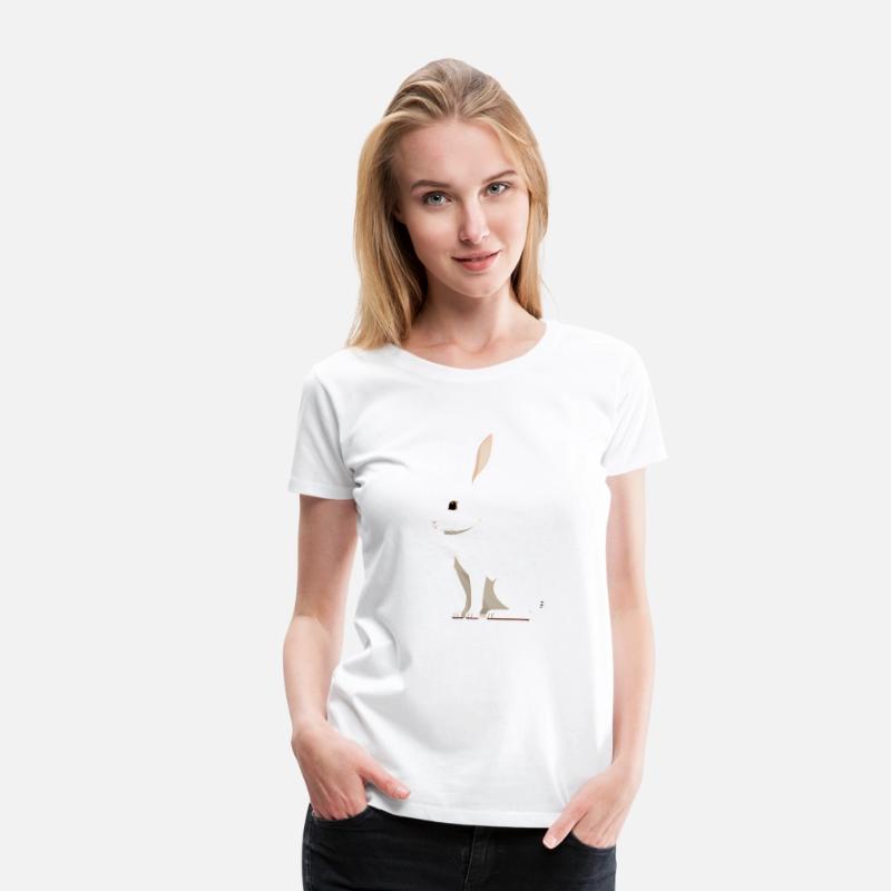 Adorable Little White Easter Bunny Rabbit