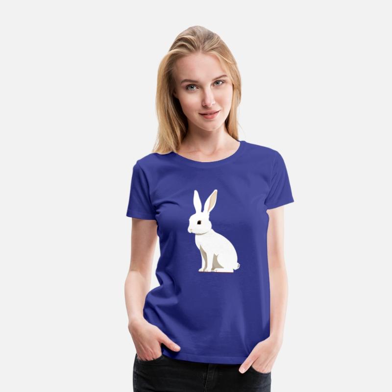 Adorable Little White Easter Bunny Rabbit