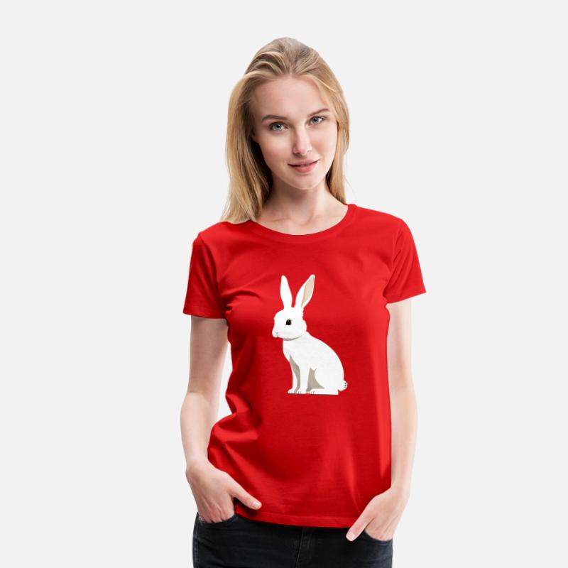 Adorable Little White Easter Bunny Rabbit