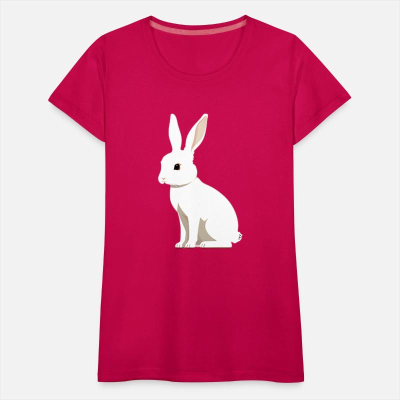 Adorable Little White Easter Bunny Rabbit