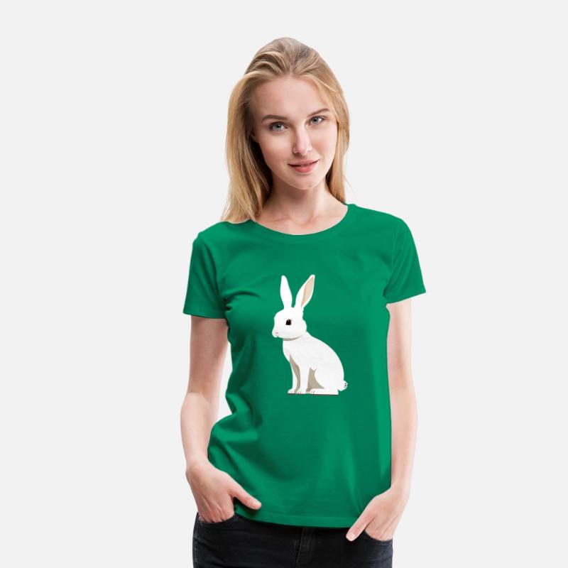 Adorable Little White Easter Bunny Rabbit