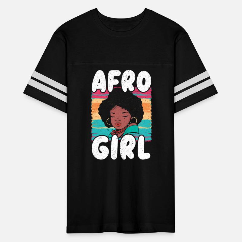 Afro Girl Afrocentric Black Pride Afro Hair