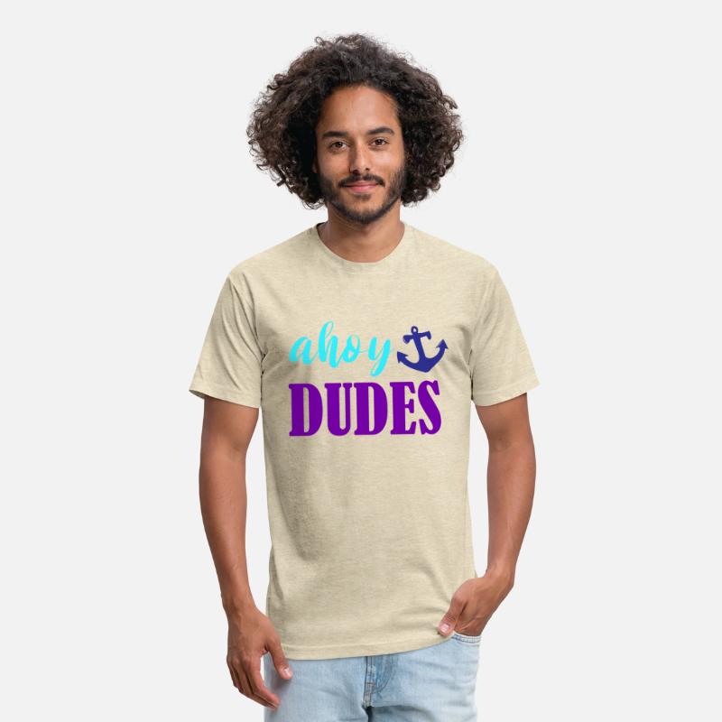 Ahoy Dudes Nautical Summer Tee