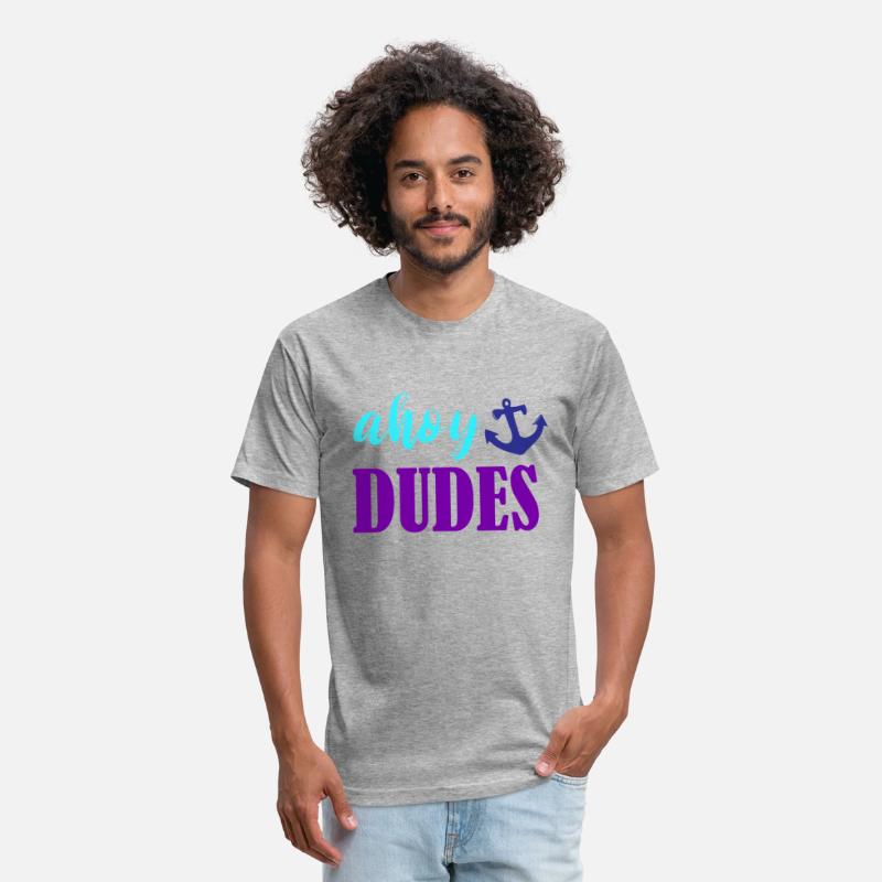 Ahoy Dudes Nautical Summer Tee
