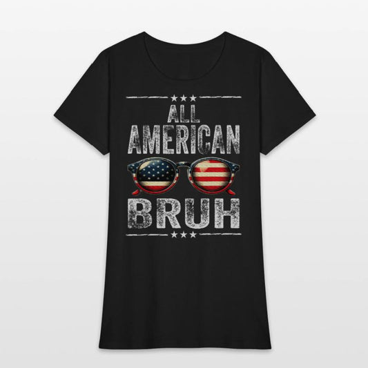 All American Bruh 4th Of July Teen Boys Patriotic