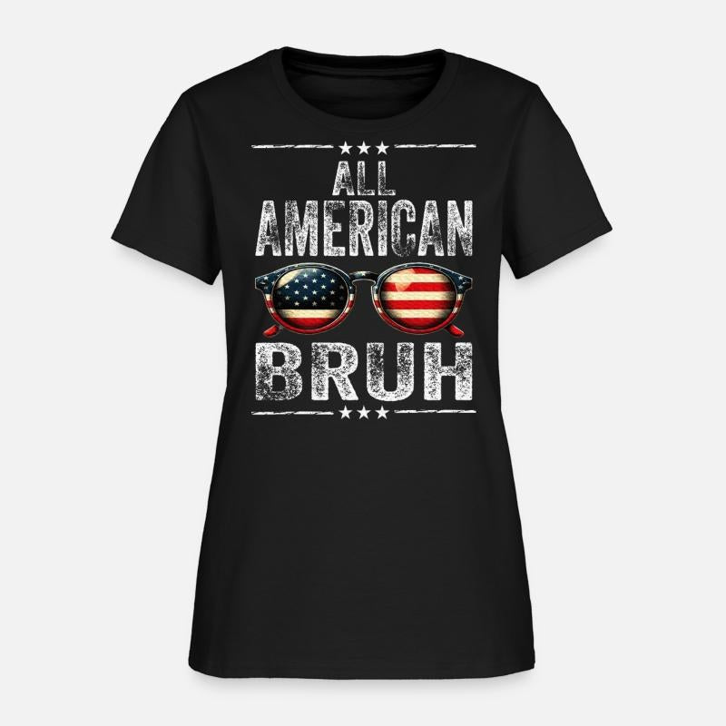 All American Bruh 4th Of July Teen Boys Patriotic