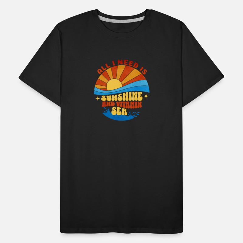 All I Need Is Sunshine And Vitamin Sea Funny