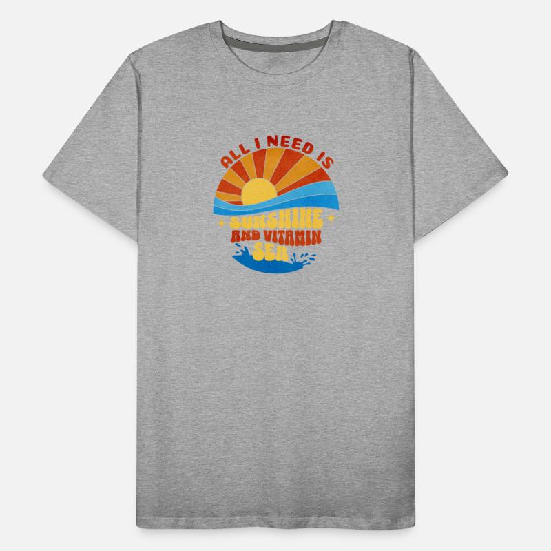 All I Need Is Sunshine And Vitamin Sea Funny