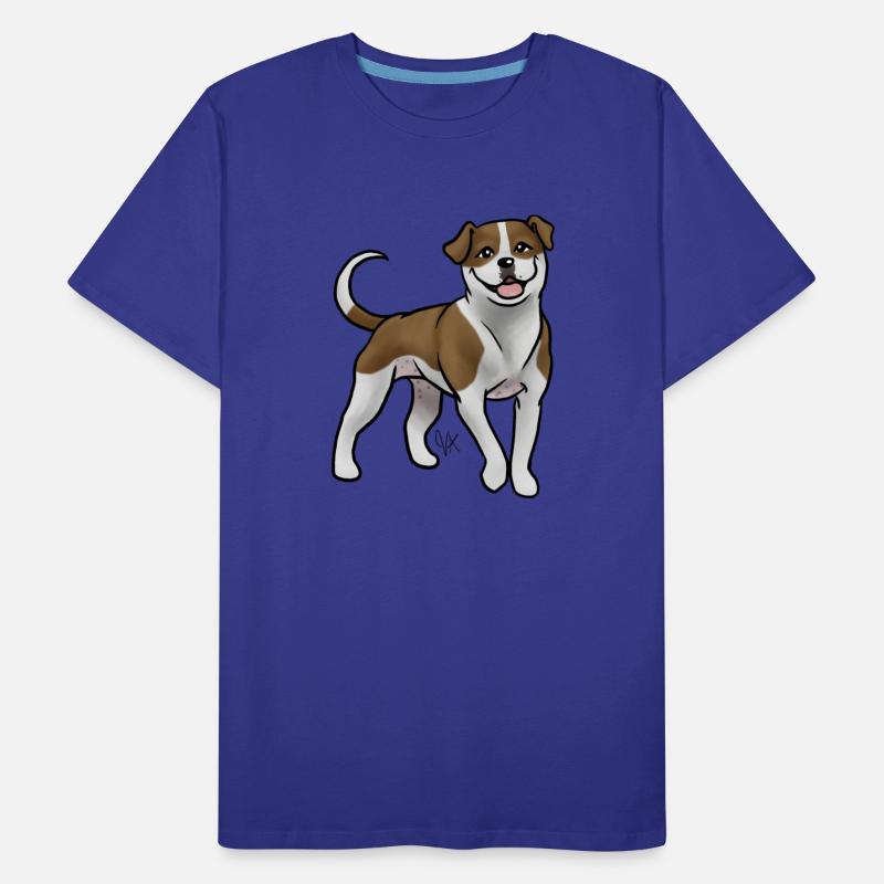 American Bulldog Brown And White