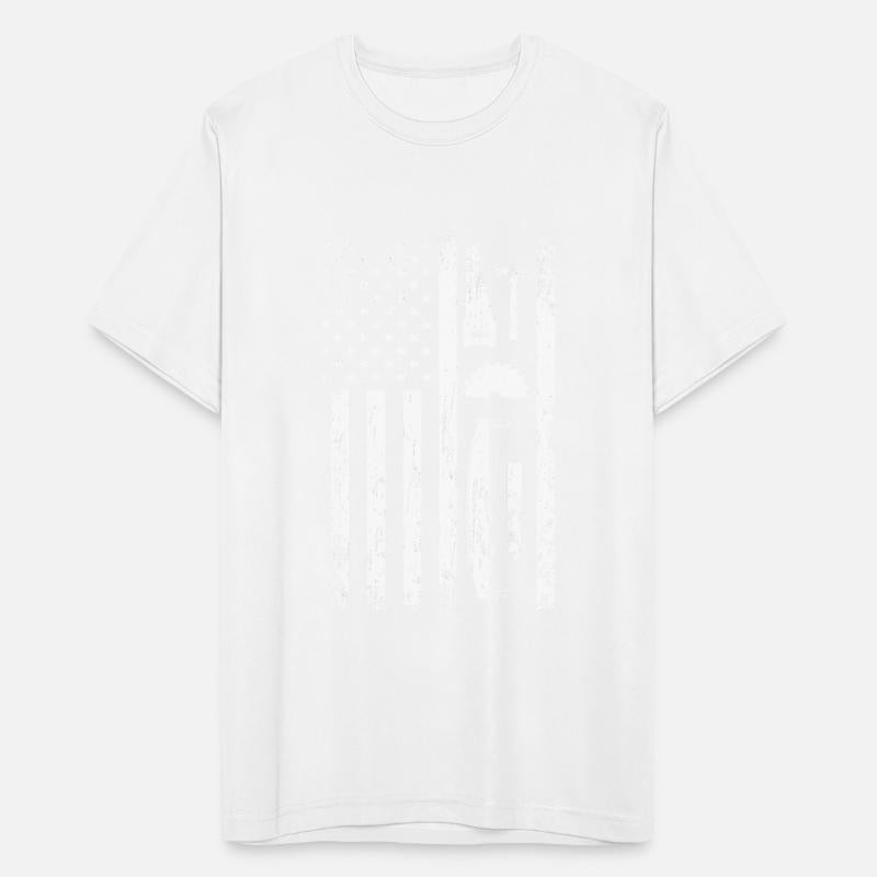 American Flag Carpenter Tools Woodworker Craftsman