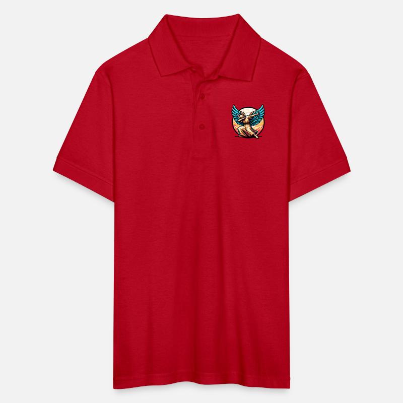 Angel Dabbing in Heaven by Daylight