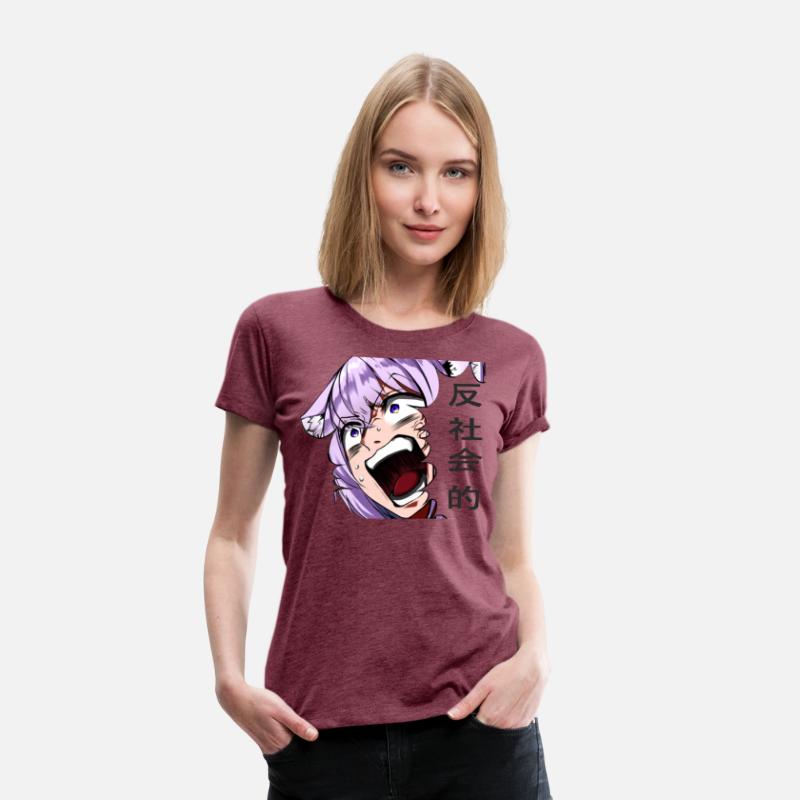 Anti Socail - Anime girl screams