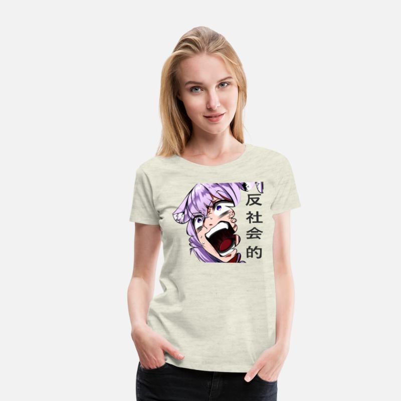 Anti Socail - Anime girl screams