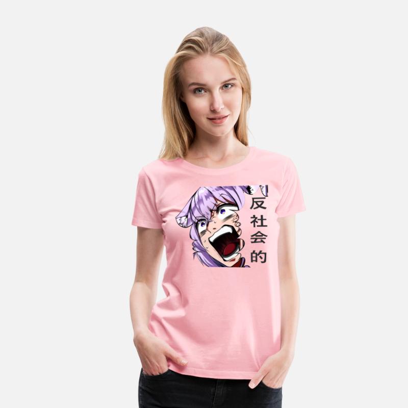 Anti Socail - Anime girl screams