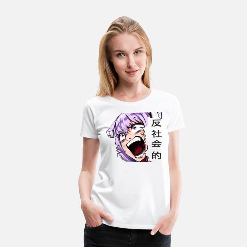 Anti Socail - Anime girl screams