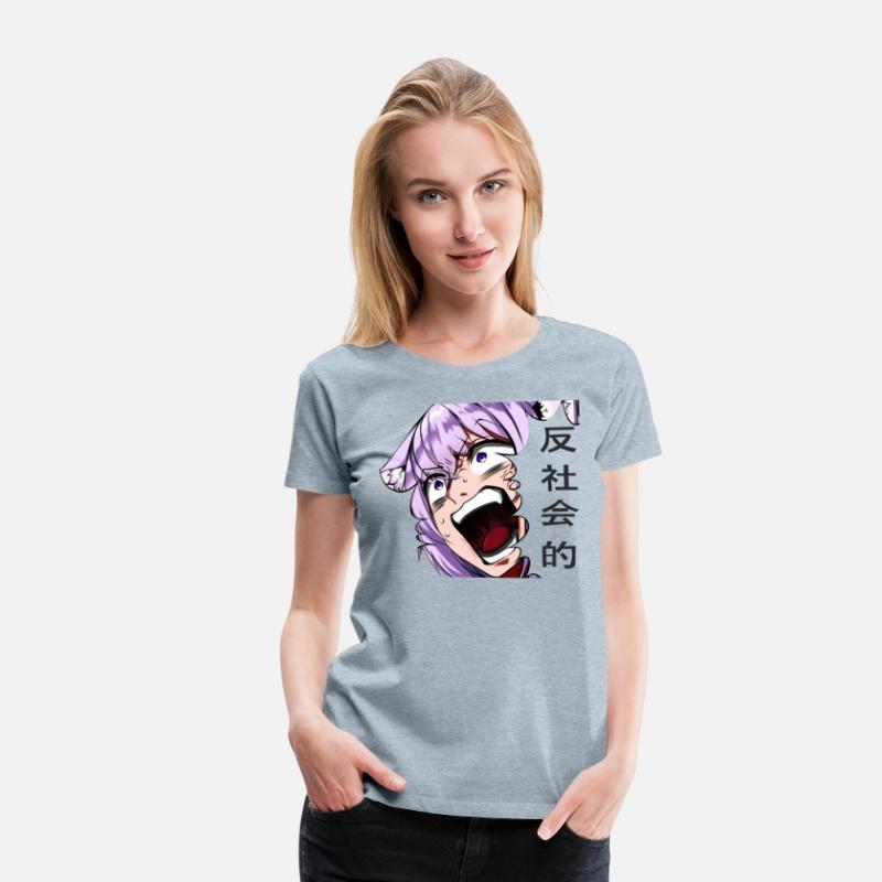 Anti Socail - Anime girl screams