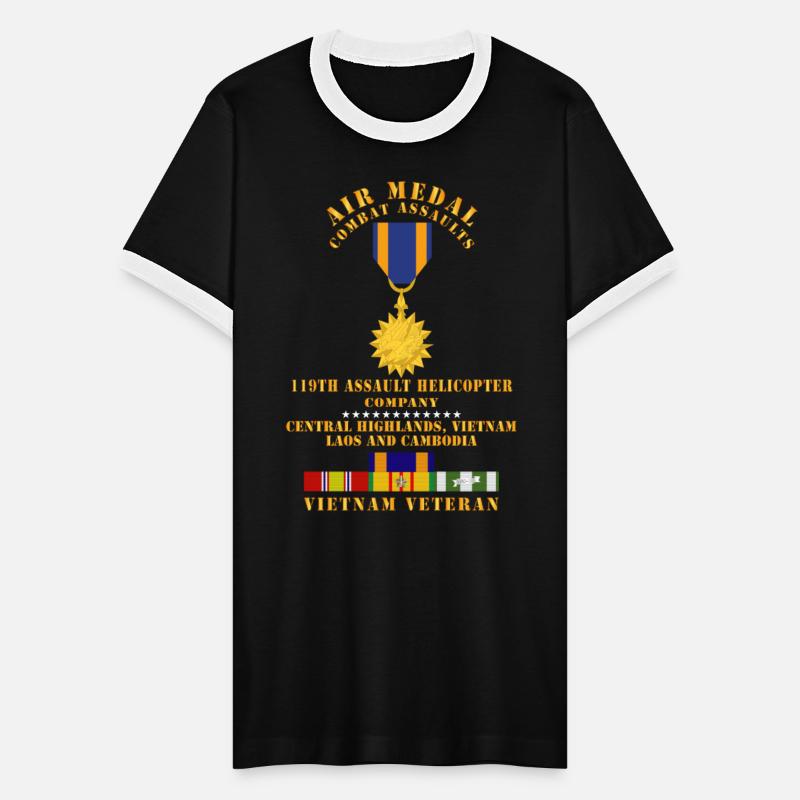 Army Air Medal Combat Assaults 119th AHC Central H