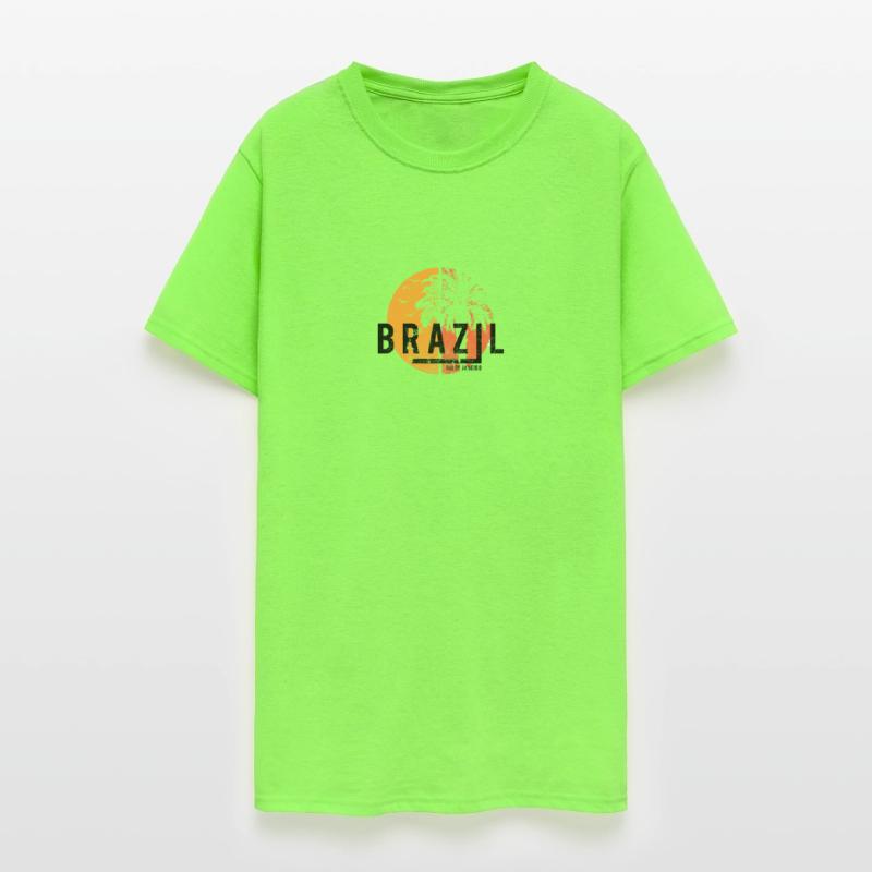 Artistic Rio De Janeiro Brazil Cool Palm Tree