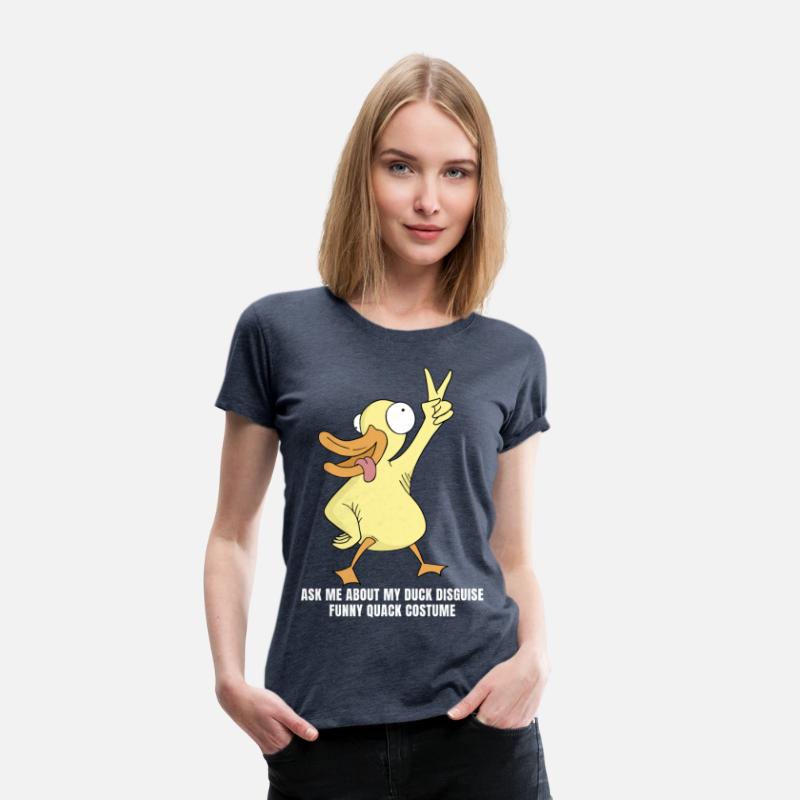 Ask me about my duck disguise funny quack costume