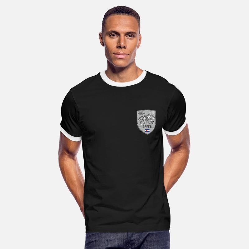 Aspen Mountain Colorado Emblem