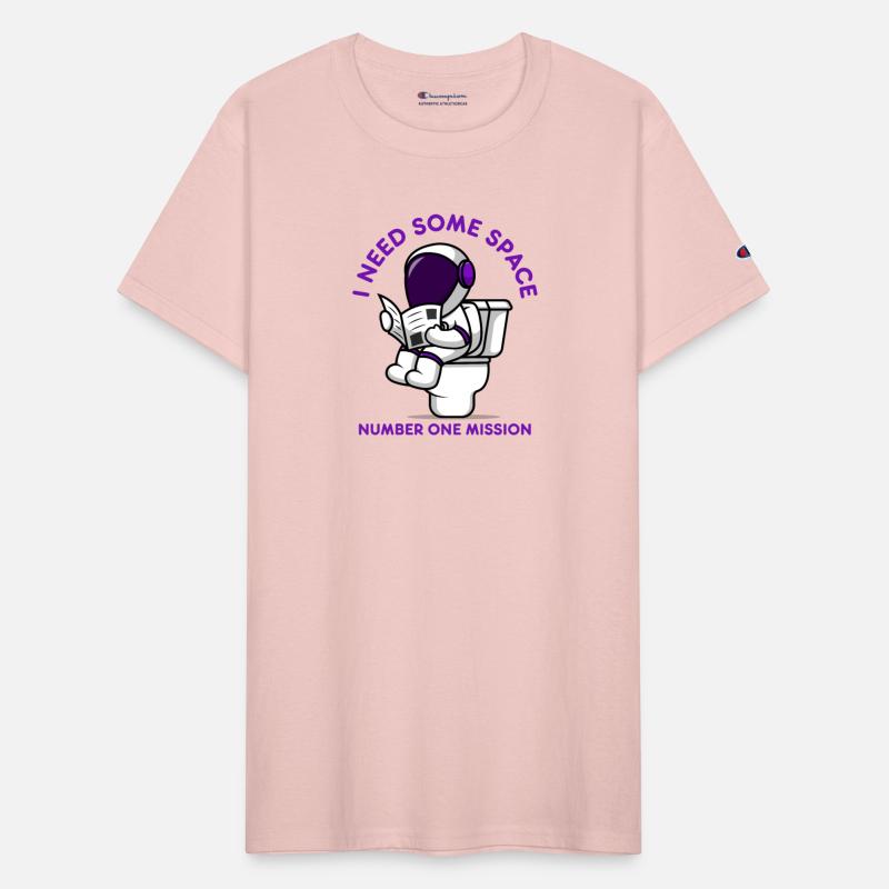 Astronaut Space Number One Poop Toilet Humor Funny