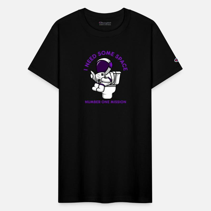 Astronaut Space Number One Poop Toilet Humor Funny