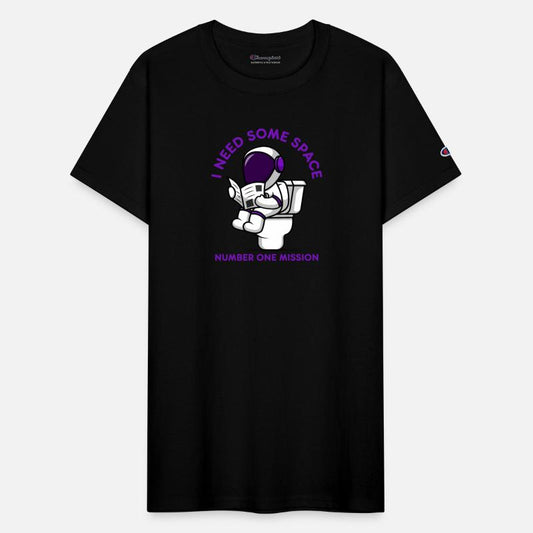 Astronaut Space Number One Poop Toilet Humor Funny