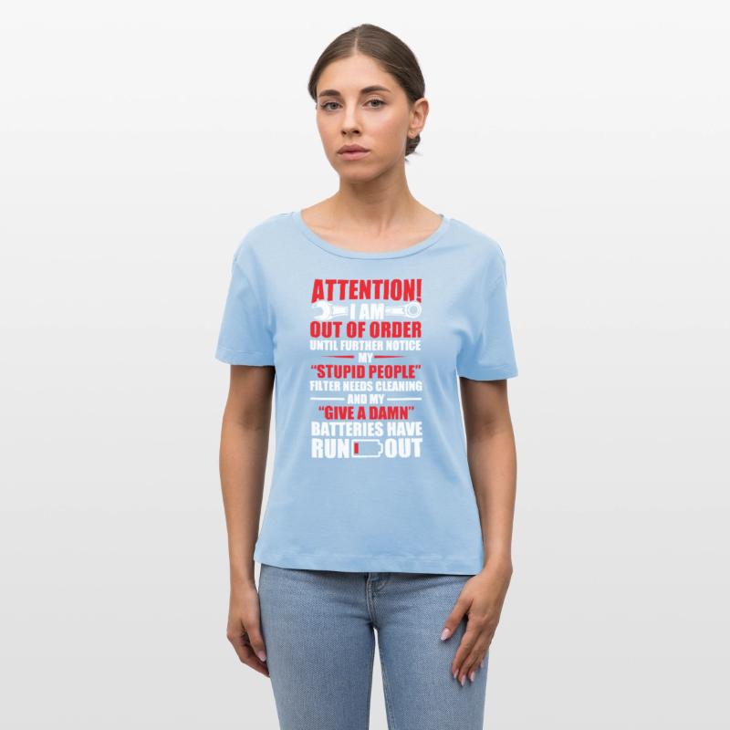 Attention i am out of order until further notice m