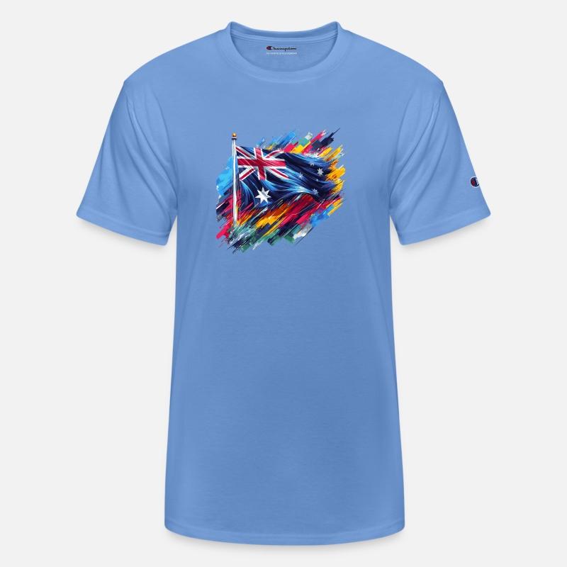 Australian Flag In Colors