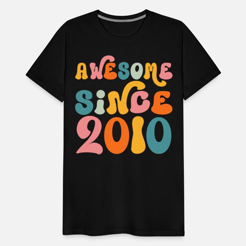 Awesome Since 2010 13th Birthday Vintage Retro