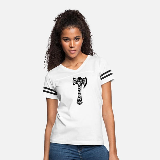 Axe In Celtic Knot Tattoo Style