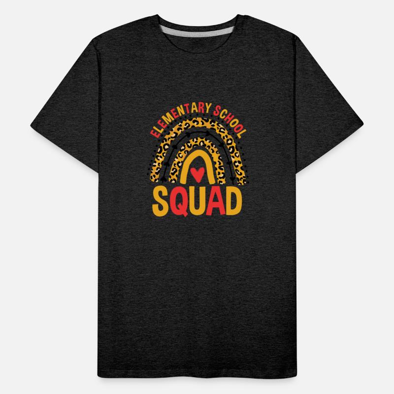 Back To School Leopard Elementary School Squad