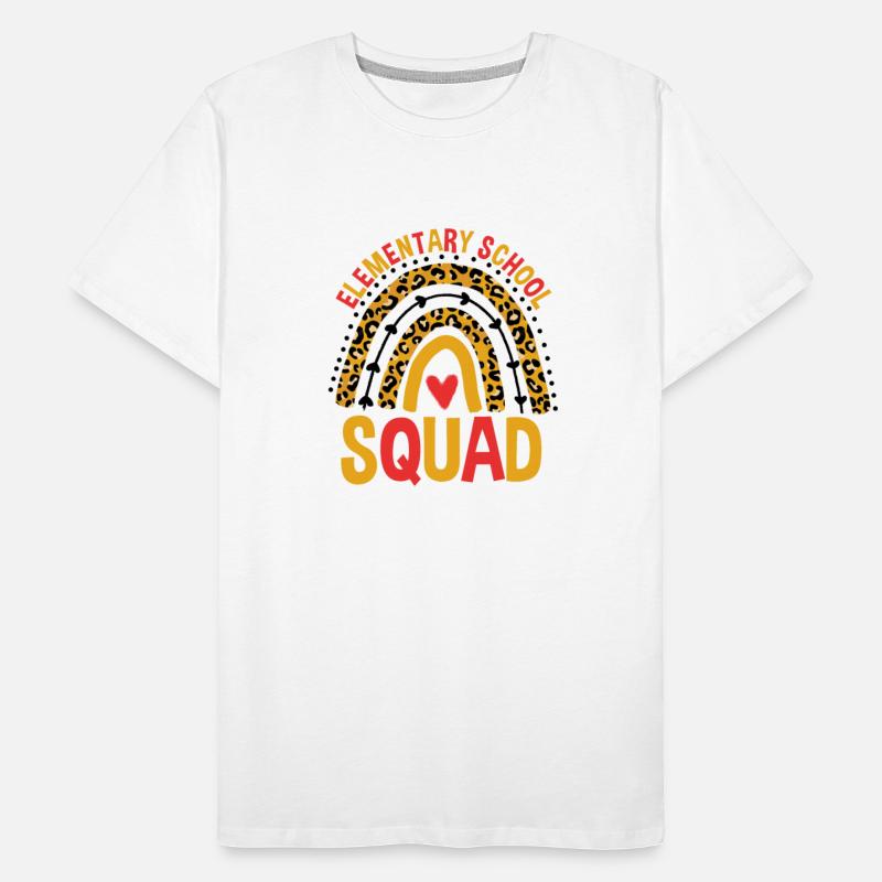 Back To School Leopard Elementary School Squad