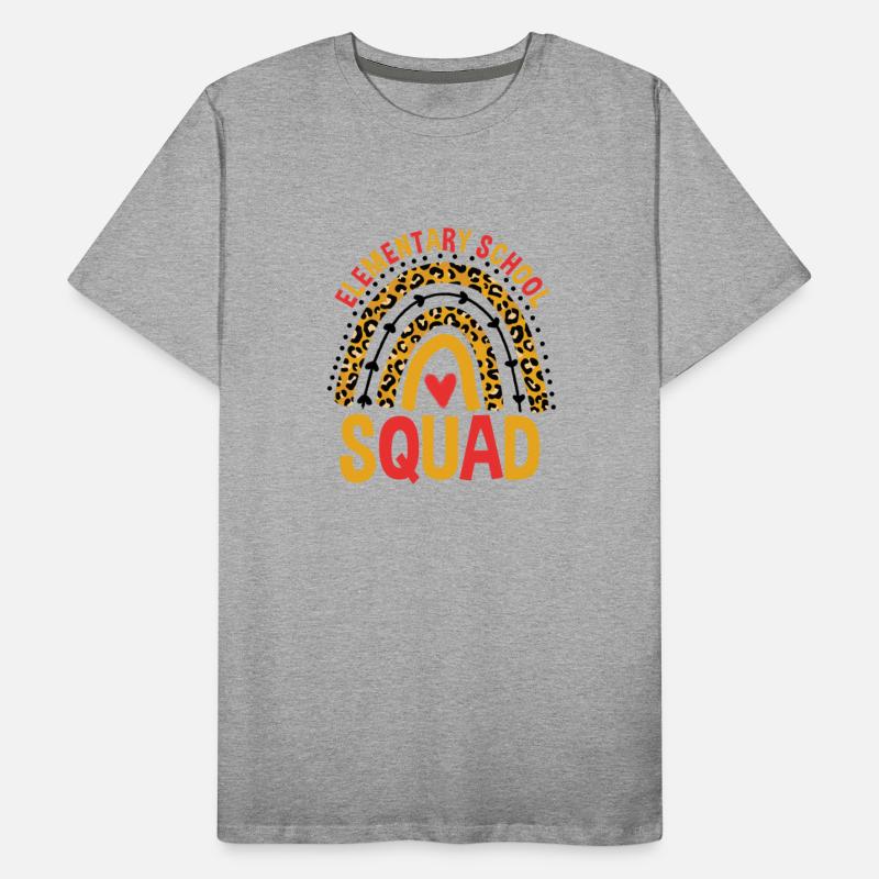 Back To School Leopard Elementary School Squad