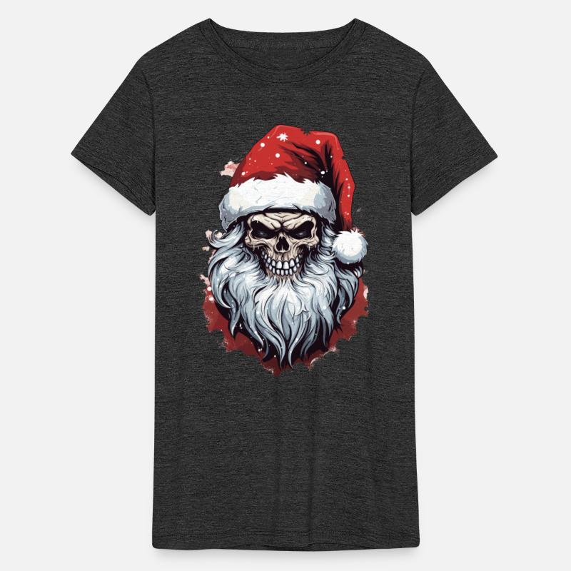 Bad Santa Claus Ugly Christmas Skull Gift