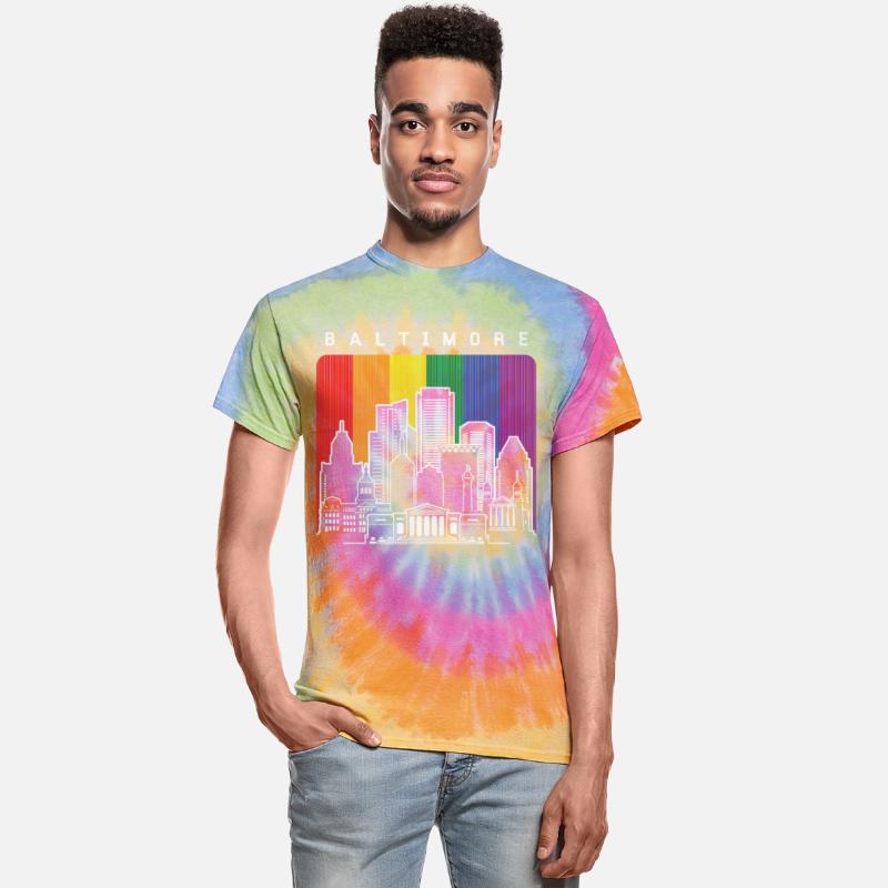 Baltimore Maryland Rainbow Flag LGBT Pride