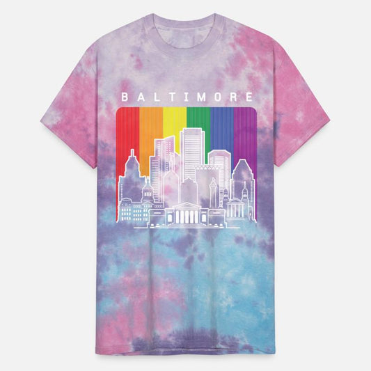 Baltimore Maryland Rainbow Flag LGBT Pride