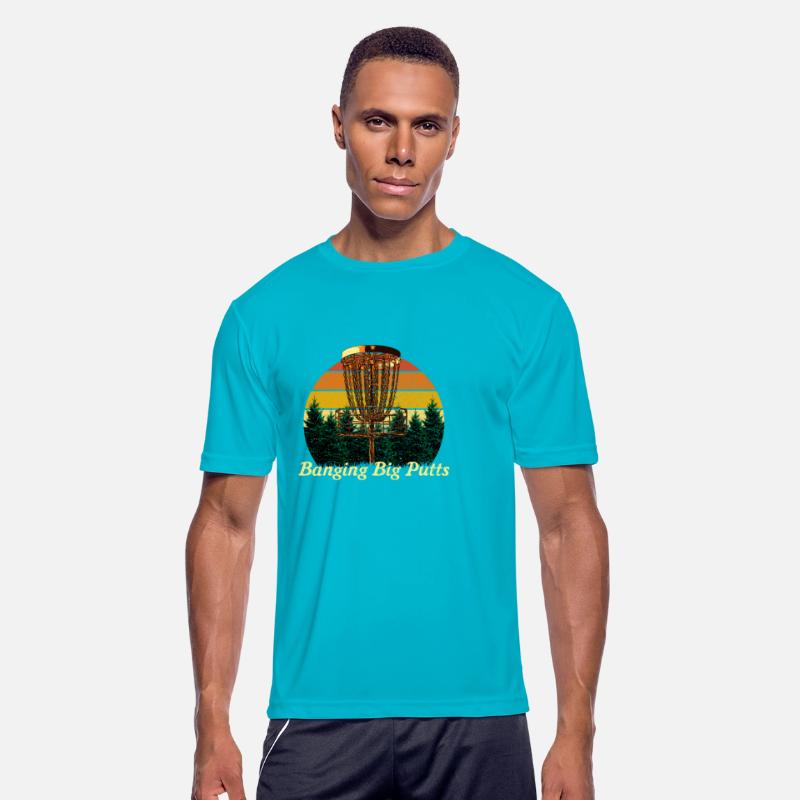 Banging Big Putts Disc Golf Outdoor Game Golfer Fi