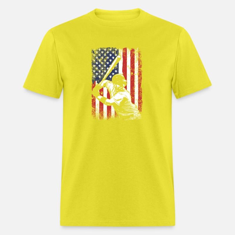 Baseball American Flag